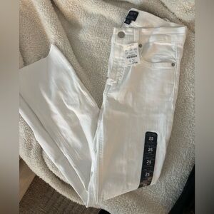Jcrew white pants. New with tags